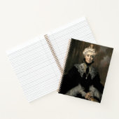 Frau Adeline M. Noble Notizblock (Innenseite)