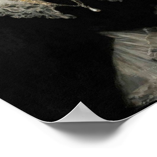 Frau Adeline M. Noble Poster (Ecke)