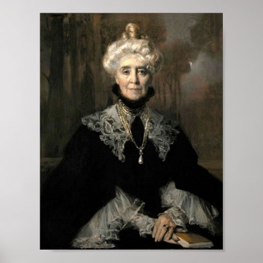 Frau Adeline M. Noble Poster (Vorne)