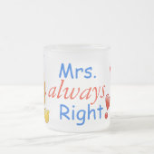 Frau Alway Right Mattglastasse (Mittel)