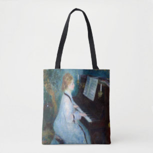 Frau am Klavier von Renoir Tasche