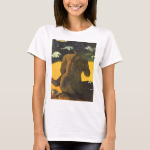 Frau am Meer von Paul Gauguin, Vintage Fine Art T-Shirt