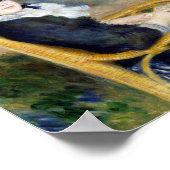 Frau am Meer von Pierre-Auguste Renoir Poster (Ecke)