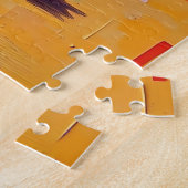 Frau am Strand Abstrakte Meereskunst Puzzle (Seite)