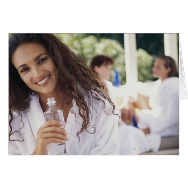 Frau am Wellness-Center 2 (Vorderseite (Horizontal))