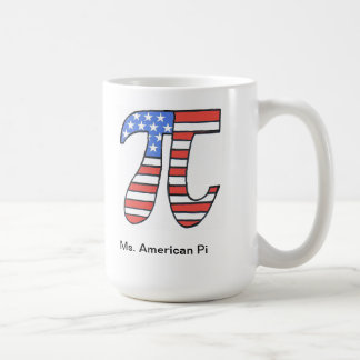 Frau American Pi Coffee Mug Kaffeetasse