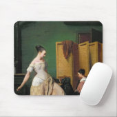 Frau an ihrer Toilette, 1835 Mousepad (Mit Mouse)