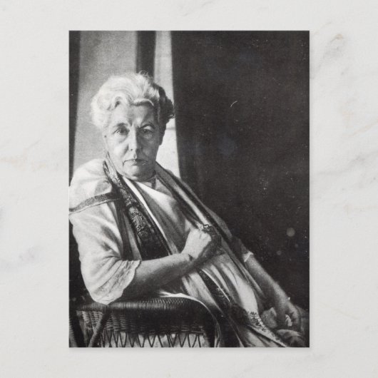 Frau Annie Besant Postkarte (Vorderseite)