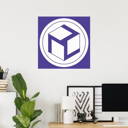 Frau Antahkarana - Yin Antahkarana Poster (Heimbüro)