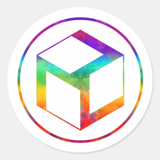 Frau Antahkarana - Yin Antahkarana Runder Aufkleber (Vorderseite)