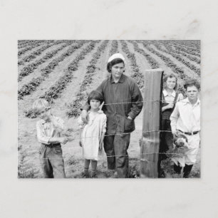 Frau Arnold und Kinder - 1939. Postkarte