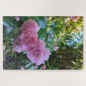 Frau Ash Rose und Bamboo. Puzzle (Horizontal)