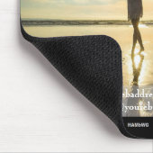 Frau auf Beach Promotional Mouse Pad - HAMbyWG Mousepad (Ecke)