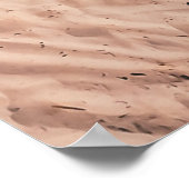 Frau auf dem Surfbrett Poster (Ecke)