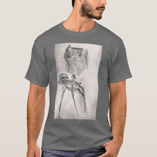 Frau auf dem Verstand T-Shirt (Vorderseite)