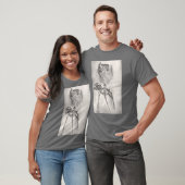 Frau auf dem Verstand T-Shirt (Unisex)