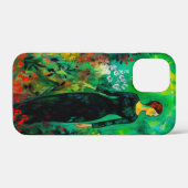 Frau auf der schönen grünen Wiese Case-Mate iPhone Hülle (Rückseite (Horizontal))