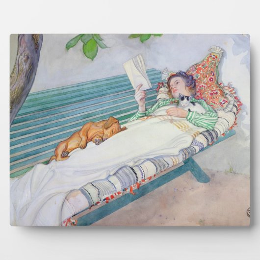 Frau auf einer Bank, 1913 (mit Papier) Fotoplatte (Vorderseite)