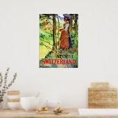 Frau aus Appezell, Schweiz Poster (Küche)