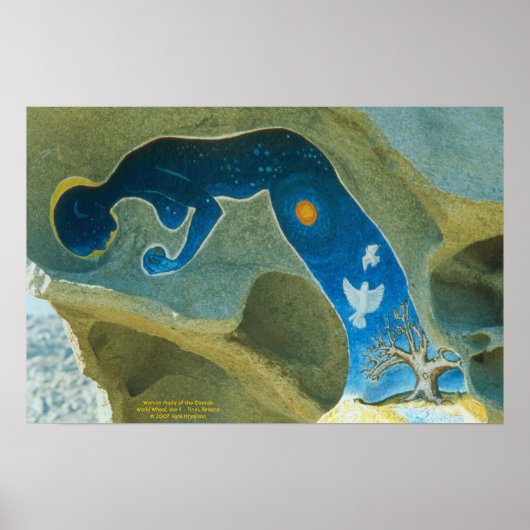 Frau aus dem Kosmos/Poster Poster (Vorne)