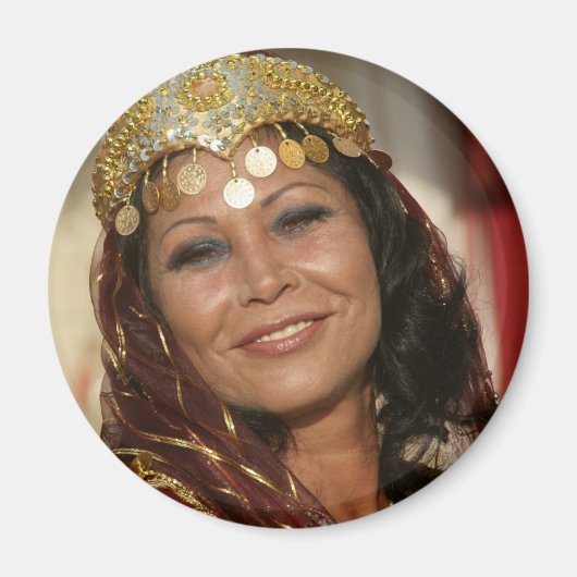 Frau aus der Türkei Magnet (Vorne)