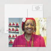 Frau B Coffee- Postcard Postkarte (Vorne/Hinten)