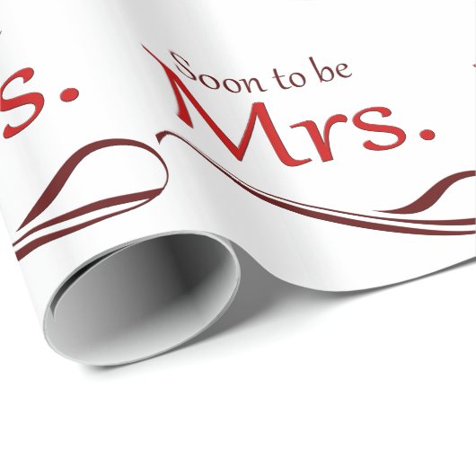 Frau bald sein geschenkpapier (Rolleneckpunkt)