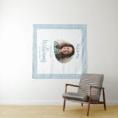 Frau Banner Boho Brautparty Wandteppich (Beispiel (Horizontal))