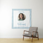 Frau Banner Boho Brautparty Wandteppich (Beispiel)