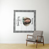 Frau Banner Boho Brautparty Wandteppich (Beispiel (Horizontal))