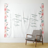 Frau Banner Brautparty Prop Wandteppich (Beispiel (Horizontal))