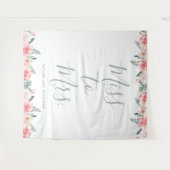 Frau Banner Brautparty Prop Wandteppich (Vorderseite (Horizontal))