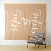 Frau Banner Modern Brautparty Prop. Wandteppich (Beispiel (Horizontal))