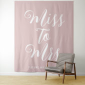 Frau Banner Modern Brautparty Prop. Wandteppich (Beispiel)