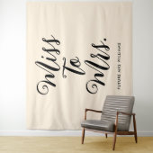 Frau Banner Moderner Hintergrund Wandteppich (Beispiel)