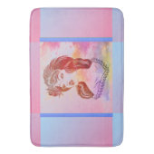 Frau Bath Mat Badematte (Vorderseite Vertikal)