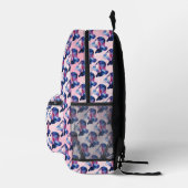 Frau Bedruckter Rucksack (Rechts)