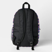 Frau Bedruckter Rucksack (Rückseite)