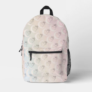 Frau Bedruckter Rucksack