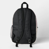 Frau Bedruckter Rucksack (Rückseite)