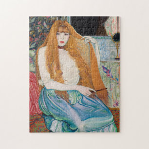 Frau bei ihrer Toilette von Louis Anquetin    Puzzle