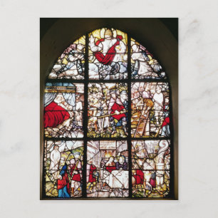 Frau beim Gericht von Shah Abbas I Postkarte