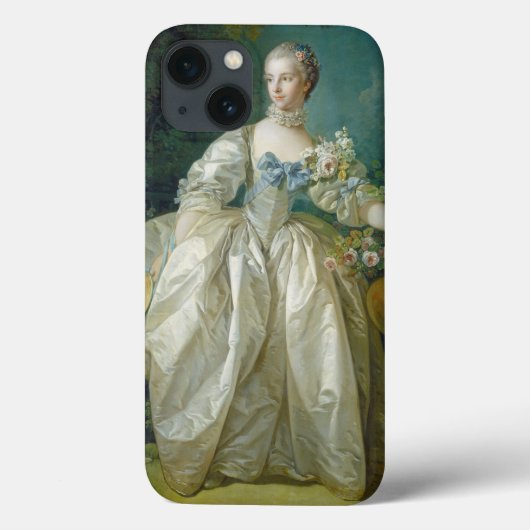 Frau Bergeret, c. 1766 (Öl/Canvas) Case-Mate iPhone Hülle (Rückseite)