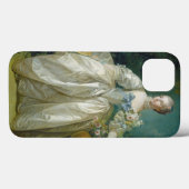 Frau Bergeret, c. 1766 (Öl/Canvas) Case-Mate iPhone Hülle (Rückseite (Horizontal))