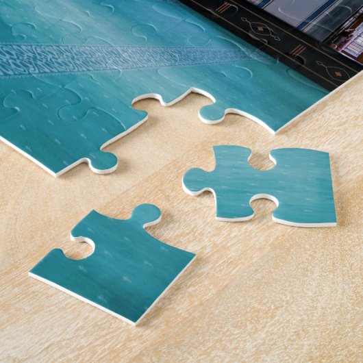 Frau beten im Moschee-Puzzle Puzzle (Seite)