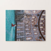 Frau beten im Moschee-Puzzle Puzzle (Horizontal)