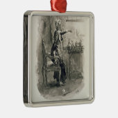 Frau Betsy Trotwood, von 'Charles Dickens: Ein Silbernes Ornament (Rechts)