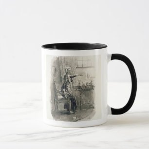 Frau Betsy Trotwood, von 'Charles Dickens: Ein Tasse