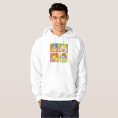 Frau Birdy Pop Art Hoodie (Vorne ganz)