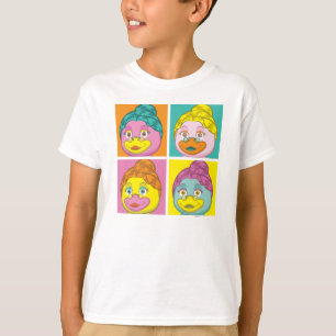 Frau Birdy Pop Art T-Shirt